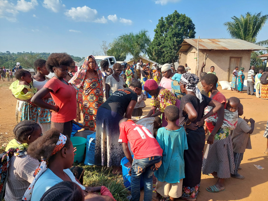 People displaced by ADF