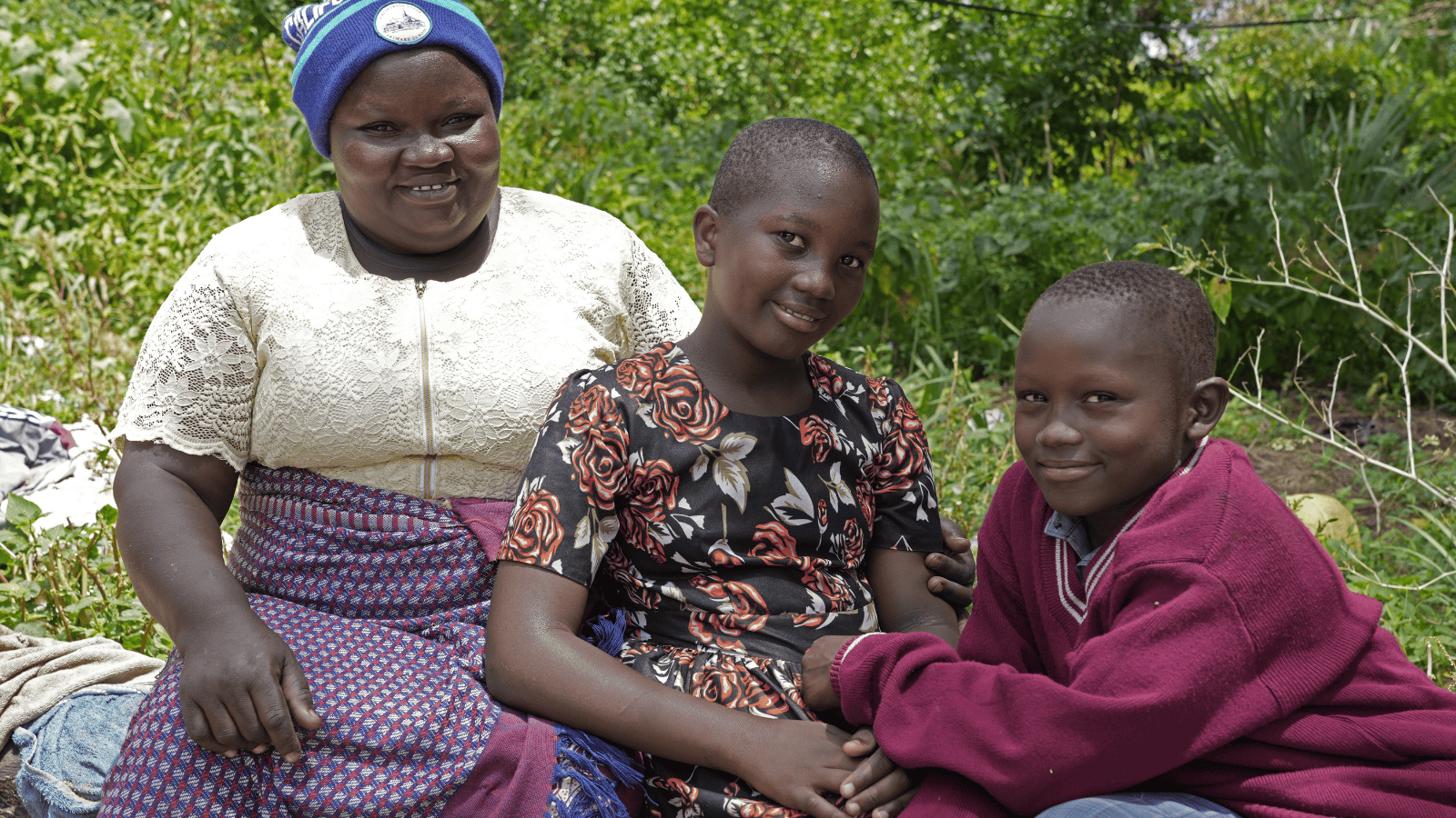 Dorcas a mother in Kenya